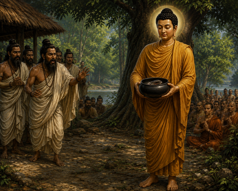 16 keajaiban ditunjukkan Sang Buddha untuk mengubah Kassapa bersaudara menjadi Buddhis